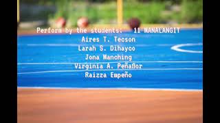Basic Basketball skills & Mix dance sports ( P.E PERFORMANCE TASK)