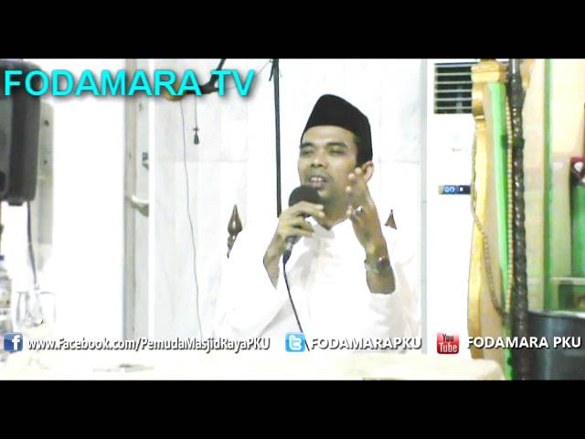 Waktu & Iman - Ustadz Abdul Somad Lc.MA (HD Sound) class=