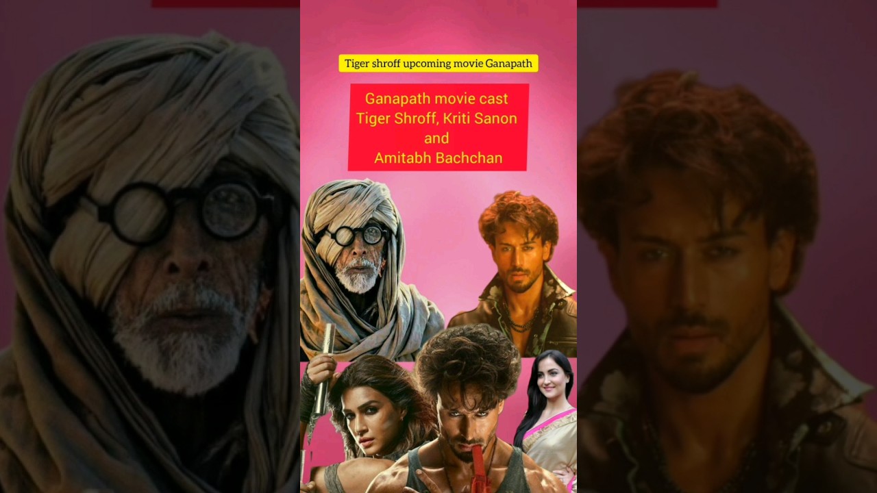 ❤️Tiger shroff upcoming movie Ganapath cast actors❤️ 