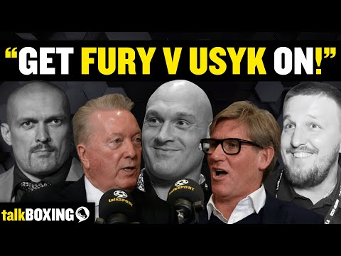 "GET FURY V USYK ON!" 👀 | FRANK WARREN EXCLUSIVE | EP18 P1 | talkBOXING with Simon Jordan