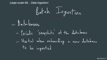 LSML-1-Data Ingestion | Large-Scale Machine Learning