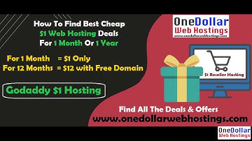 Best Cheap $1 Web Hosting with free domain For 1 month