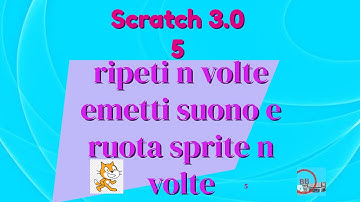Scratch 3 05 ITA istruzione ripeti ciclo: semplice esercizio