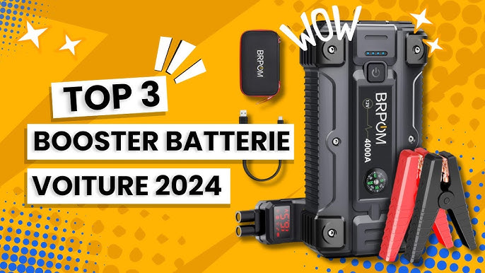 TOP 3 : BOOSTER BATTERIE VOITURE 2024 