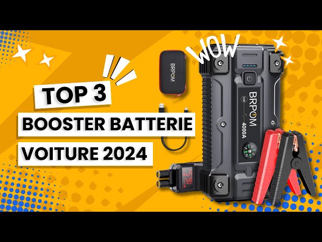 TOP 3: Booster Batterie Voiture : Buture, Brpom ou YaberAuto - Lequel  Choisir ?