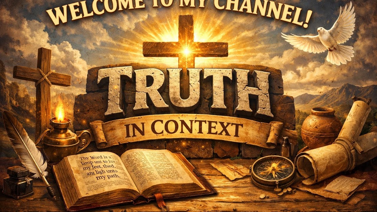 WELCOME TO TRUTH IN CONTEXT MAKING SCRIPTURE CLEAR AND UNDERSTANDABLE!!!#bibleverse#kingdomcontent  