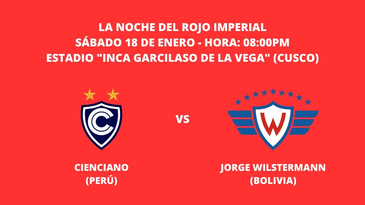 La Noche del Rojo Imperial 2025: Cienciano vs Jorge Wilstermann - YouTube