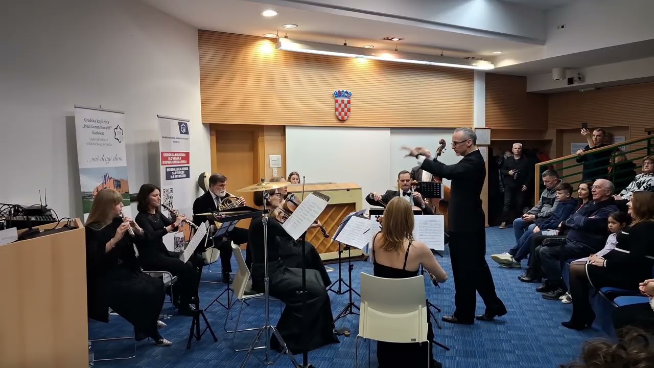 Blue Danube Waltz, J. Strauss II, Karlstadt Sinfonietta, Conductor - Ivan Arion Karst