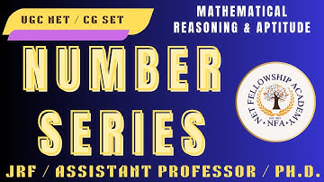 Number Series Tricks & Concepts | Mathematical Reasoning & Aptitude | UGC NET Paper 1 Preparation