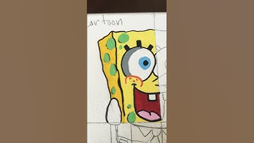 Drawing SpongeBob is four styles part:1 #foryou #viral #art