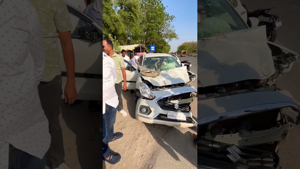 Car Accident on Lucknow Highway || 