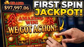 CAN'T BELIEVE THIS 88 FORTUNES JACKPOT FESTIVAL FIRST SPIN WIN! #slots #casino #jackpot #slotmachine