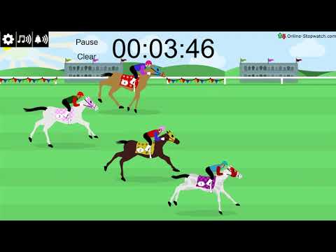 7 minute horse race timer