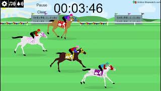 7 minute horse race timer