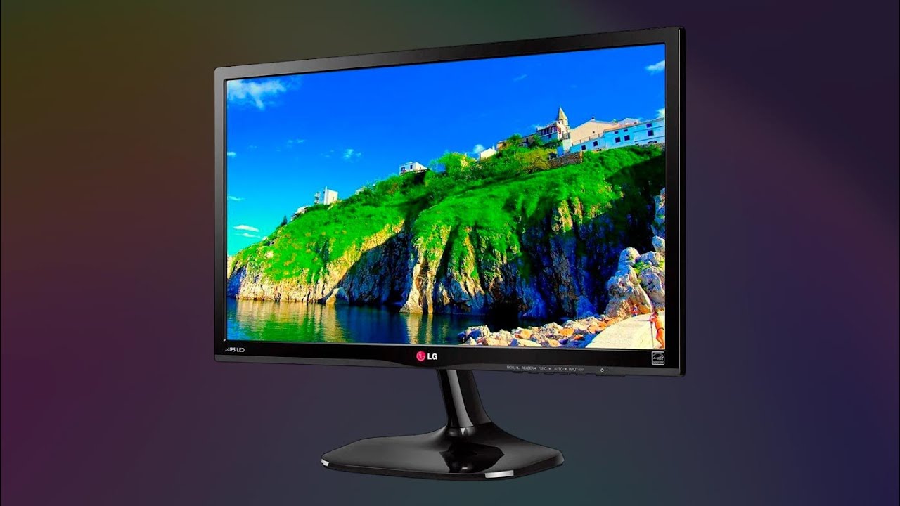 Como remover base do monitor LG Flatron 23MP55HQP YouTube