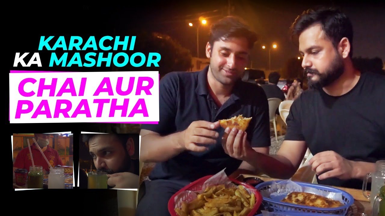 Karachi Ka Mashoor Chai Aur Paratha | Azlan Shah