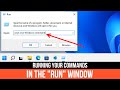 How to Add a Window to Run Your Command in Windows 11