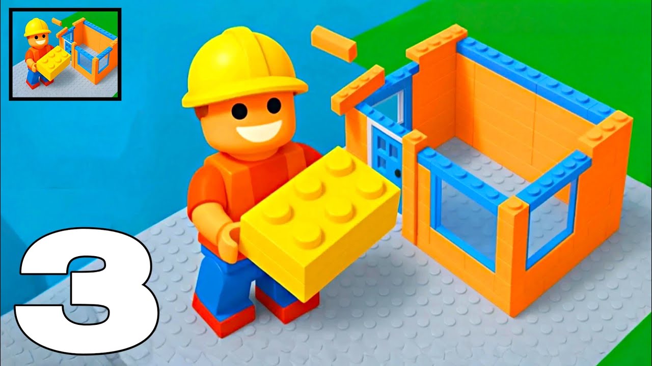 Toy City: Block Building 3D - Gameplay Walkthrough Part 3 - Stack Build And Rule (Android, iOS)