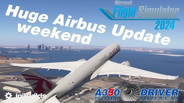 HUGE iniBuilds Airbus Update Weekend | A340, A350, Datalink, Performance (NO MORE STUTTERS!) & more
