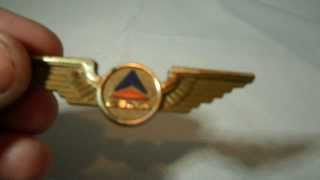 Vintage DELTA Flying Wings Pin for Sale on EBAY!! http://stores.ebay.com/heritage-online-auction