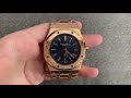 Audemars Piguet A.P Royal Oak 15202OR Gold Cal.2121 Automatic Mechanical Movement Watch