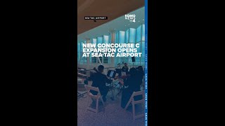 Sea-Tac Airport's Concourse C expansion opens in grand fashion