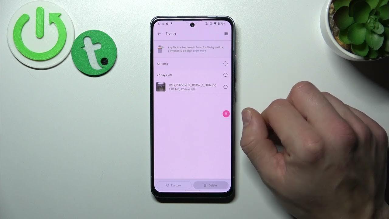How to Enter Recycle Bin in NOKIA X30 Trash Folder YouTube