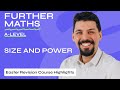 Size and Power | A Level Further Stats