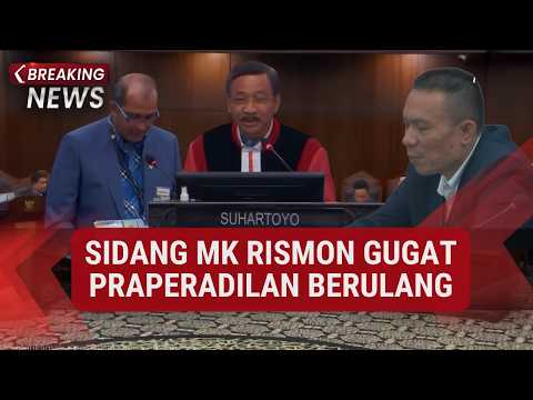 🔴BREAKING NEWS - Constitutional Court Hearing: Rismon Files Repeated Pretrial Motion, Listening t...