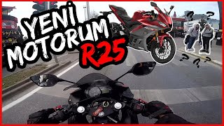 Yeni Motorum Yamaha R25 Yakma Zalımın Kızı Yakma