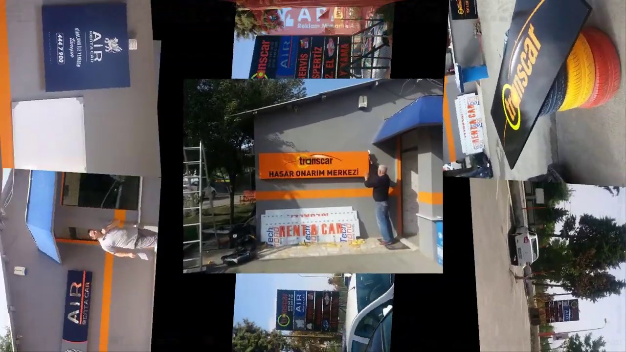 Işıksız vinil germe tabela - unlit vinyl stretching signboard | sign writer, tabelacı | [Reklam]