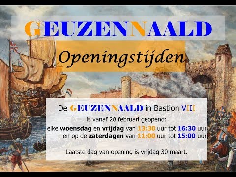 Lumey (Ad Woudenberg) opent de Geuzennaald in Brielle