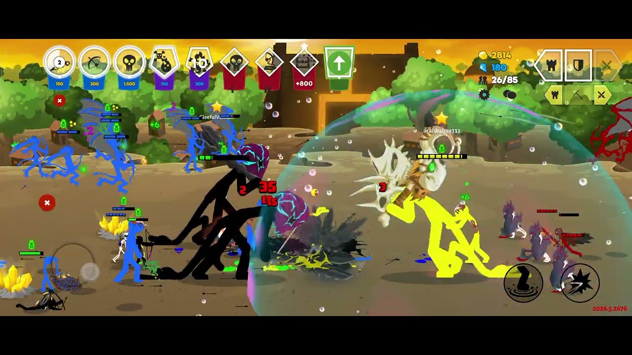 Stickwar stickman saga online War Game 03 03 2026