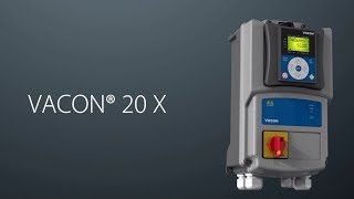 VACON® 20 X – Flexible and Easy to Use