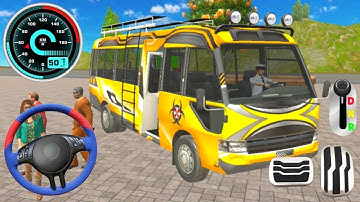 Van Minibus  Driving Games - City Minibus Simulator 3D  - Bus Game 3D 2026 _  Android Gameplay