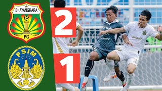 Highlight Bhayangkara FC vs PSIM Yogyakarta 2-1 || BRI SUPER LEAGUE #liga1 #psim