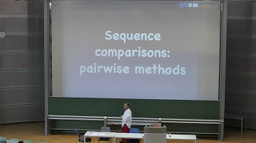 Protein Prediction 1 for Computer Scientists – Lecture 2, Sequence Alignments