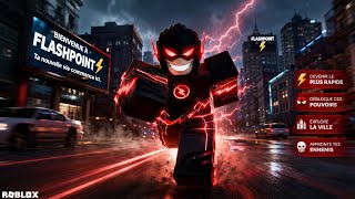 ⚡️LA VITESSE DE FLASH EST TROP PUISSANTE ! 😱 Roblox Flashpoint⚡️