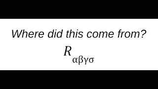 First appearance of the Riemann Curvature Tensor in literature