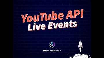 Live Events Builder - Google API Keys