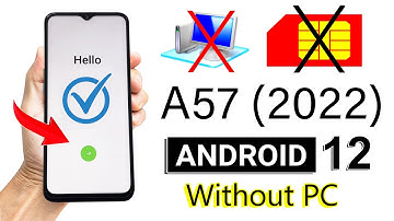 OPPO A57 (CPH2387)  FRP BYPASS Android 12 _ (without pc) 2022