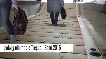 "Ludwig nimmt die (Klang-)treppe" - Bonns größtes Musikinstrument