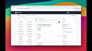 Template Management on Tinyform