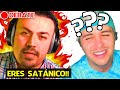 Un RELIGIOSO ✝️ acusa a Dalas Review DE SATÁNICO 😈🔥 y lo exorciza EN DIRECTO 🔴 EL MEJOR Debate 😂