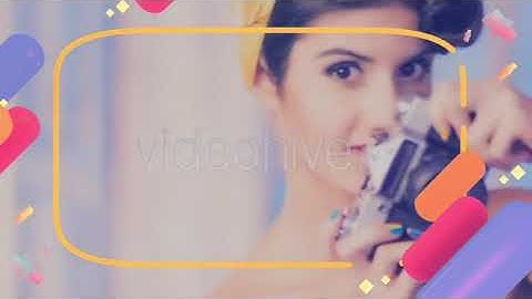 3D Shapes Frame | Motion Graphics - Envato elements