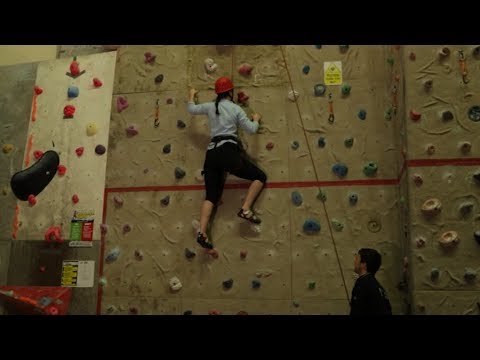 Glasgow Climbing Centre, on Live At Five