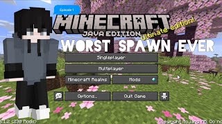 Worst Spawn Ever  | Minecraft Forever World Ep. 1