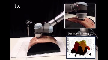 Robotic palpation video