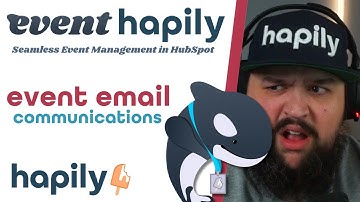 Manage Event Email Communications on HubSpot | event•hapily