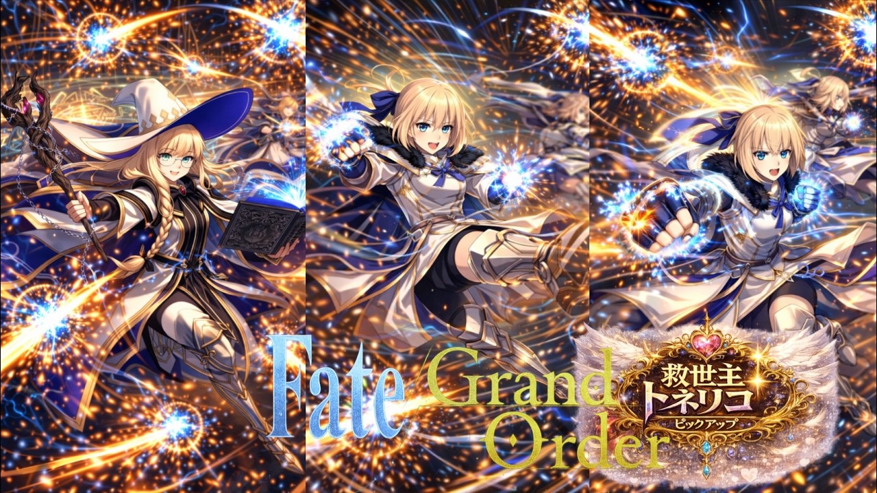 【FGO Fate/Grand Order ガチャ動画】 冠位戴冠戦 救世主トネリコピックアップガチャ～眼鏡っ子！！！メガネっ子！！！いいねぇ！！！～